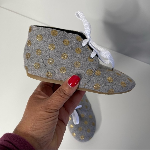 Zara baby polka dot chukka bootie - Picture 1 of 8